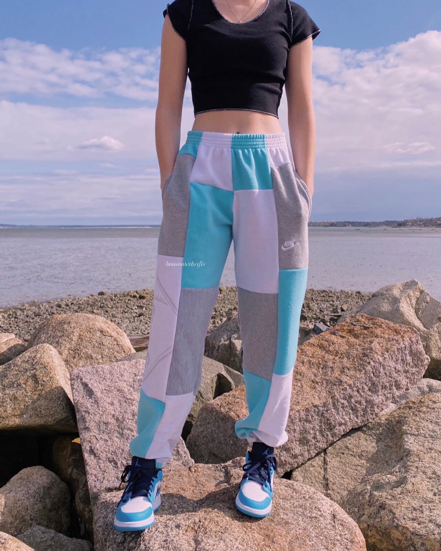 (S/M) Laguna Surf Reworked Joggers