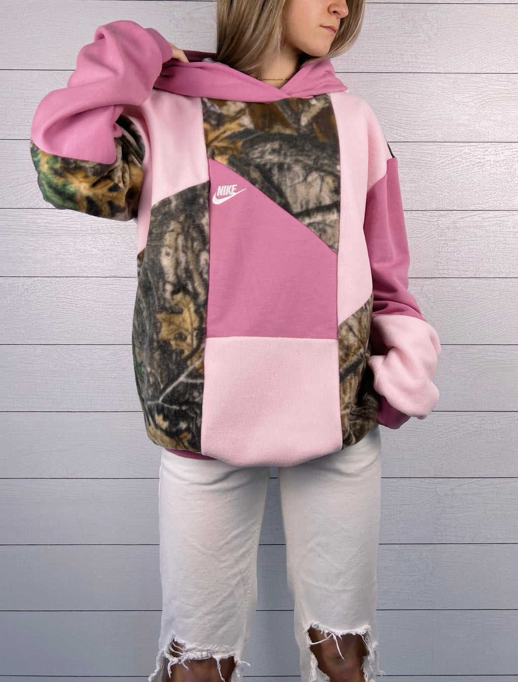 (XL) Bubblegum Camo 1/1 Hoodie