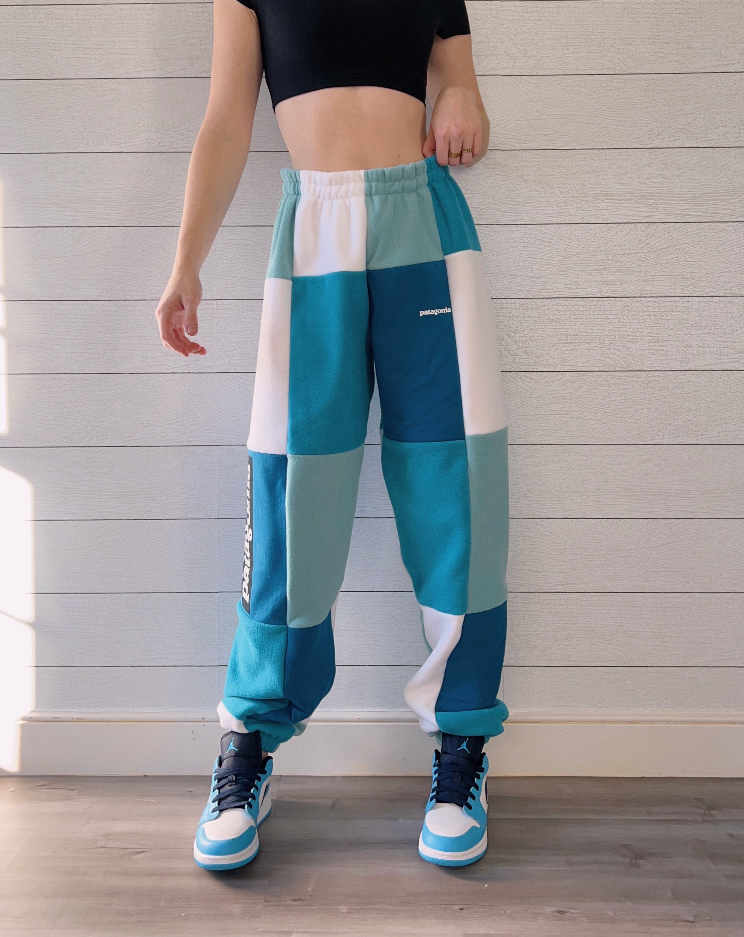 (M/L) Sea Blue 1/1 Joggers