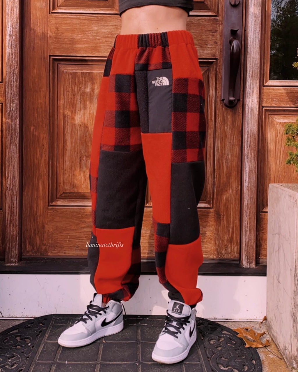 (S/M) Holly Jolly Reworked Joggers