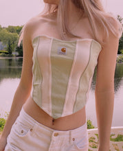 Load image into Gallery viewer, (S/M) Pistachio Reworked Bustier
