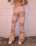 (XS/S) Pink Knit Flares