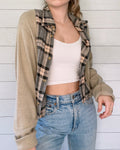 Flannel X Waffle Knit