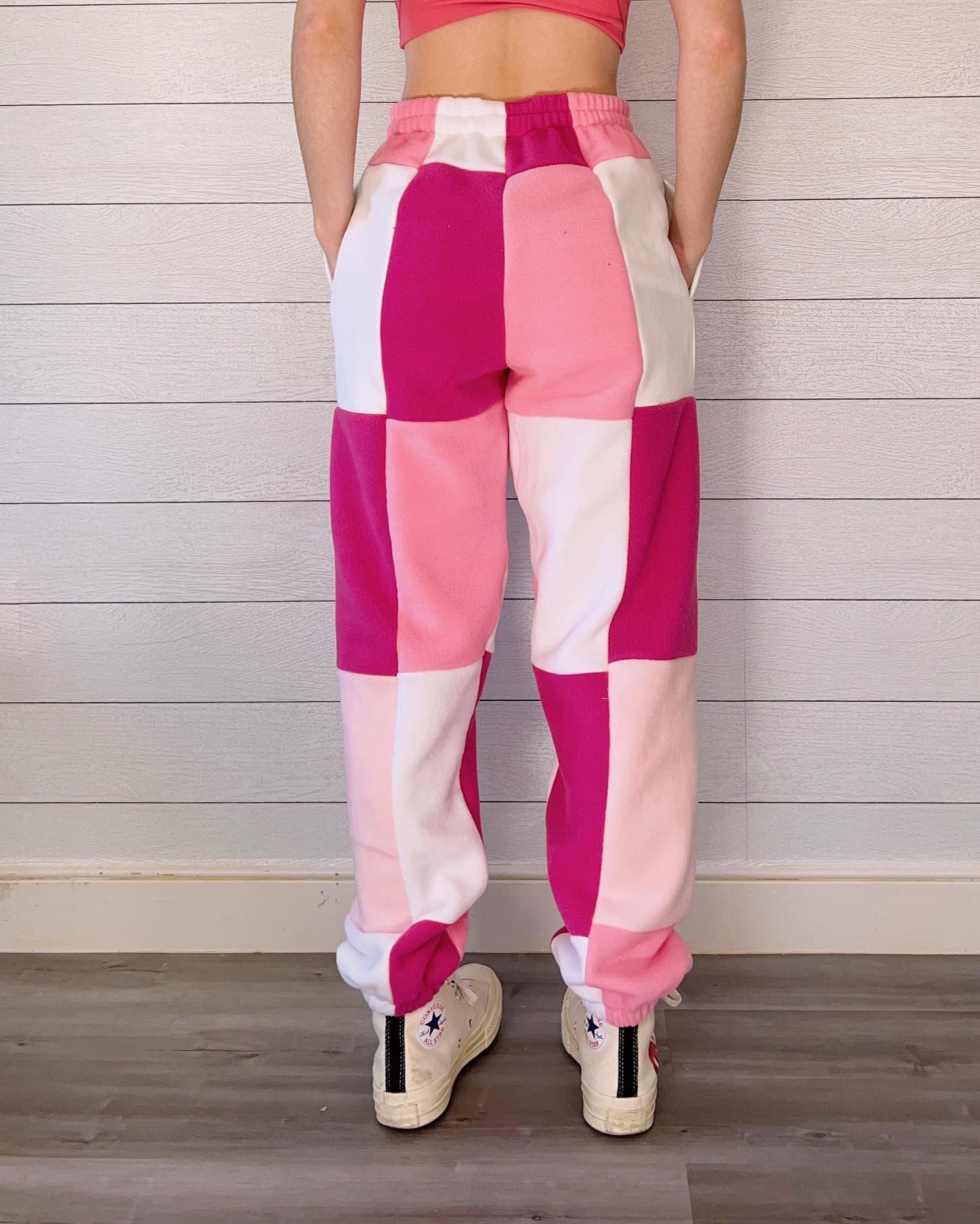 (S/M) Tulip Pink 1/1 Joggers