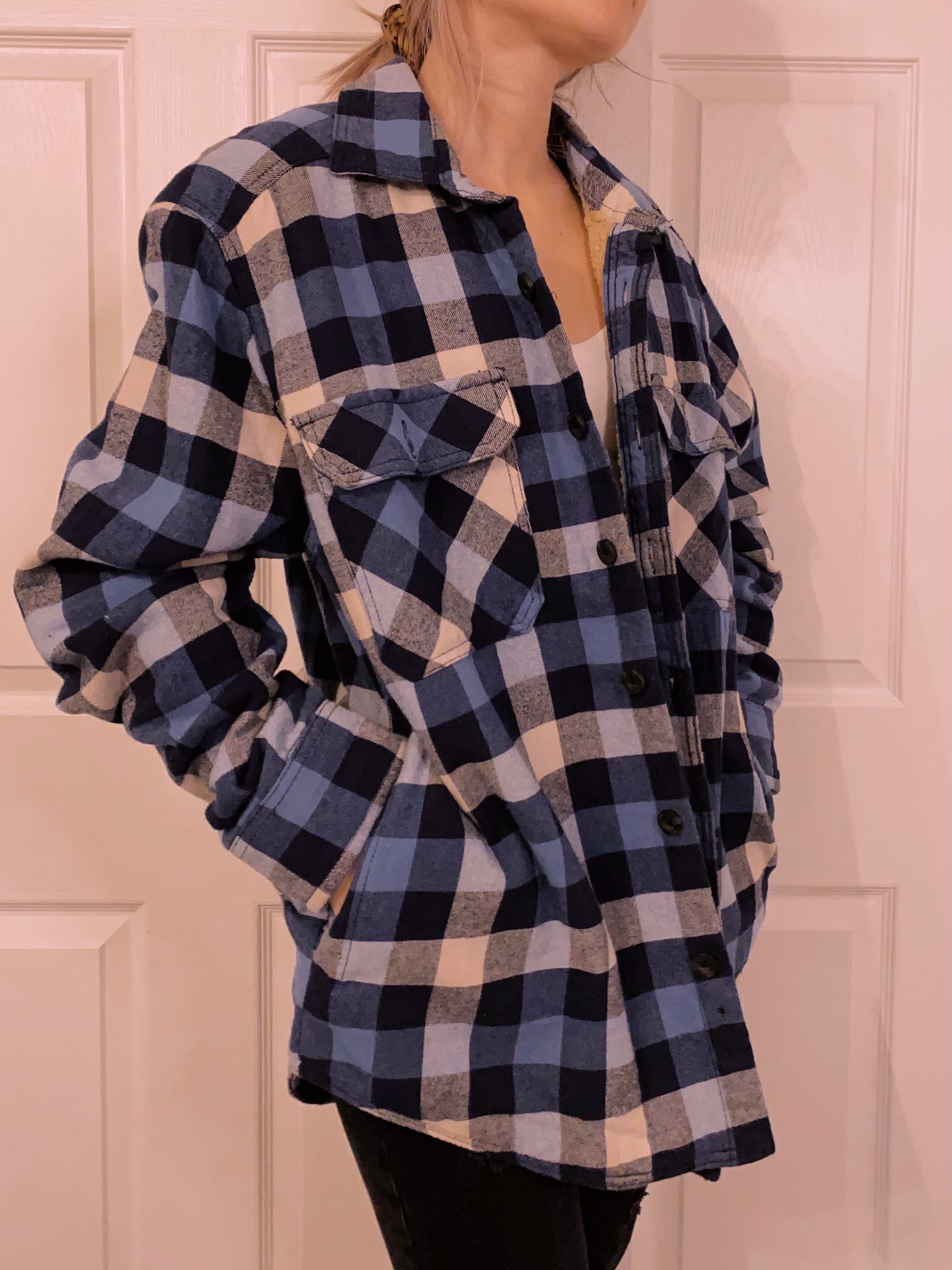 (M) Sherpa Lined Flannel