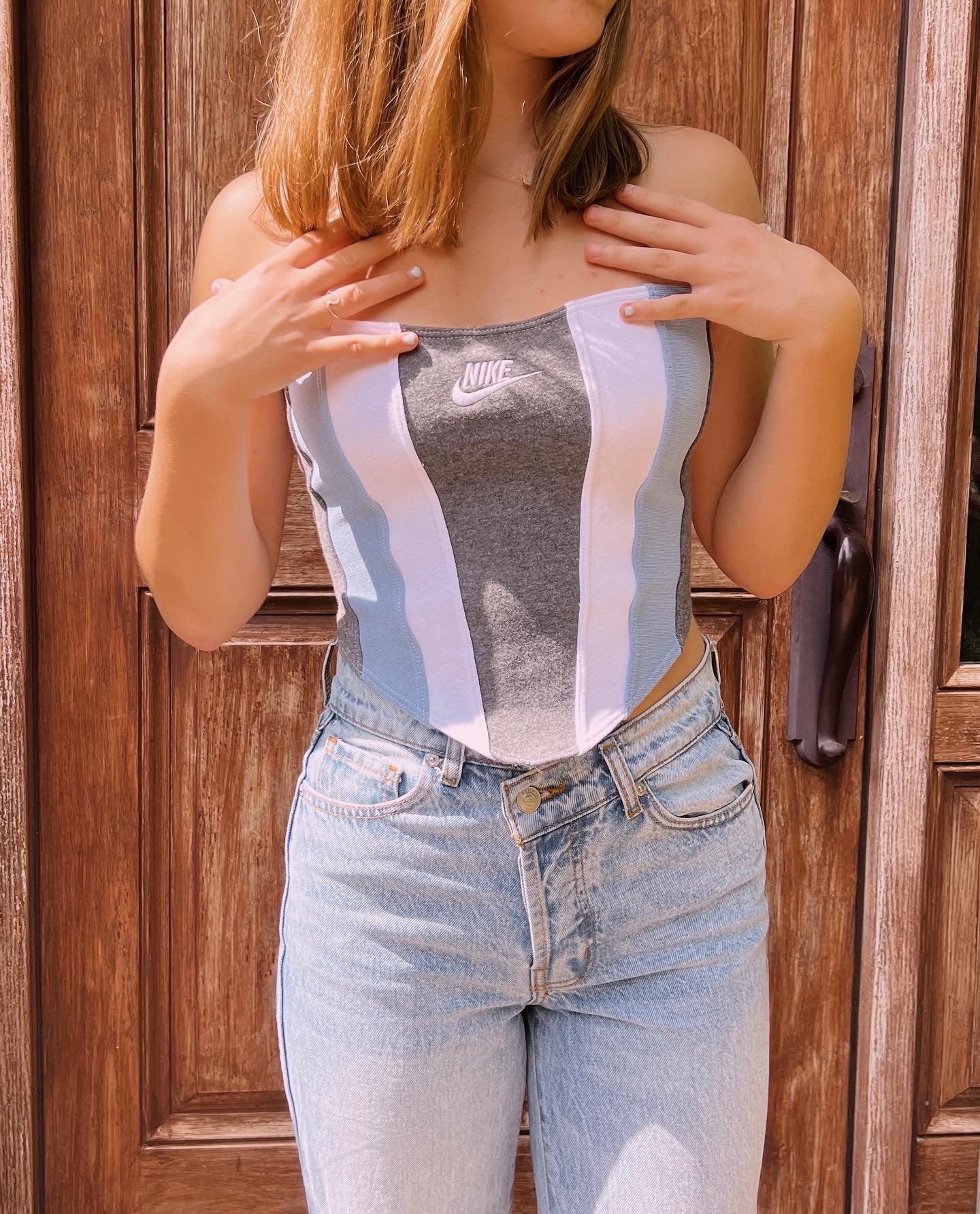 (S/M) Raindrop Reworked Bustier