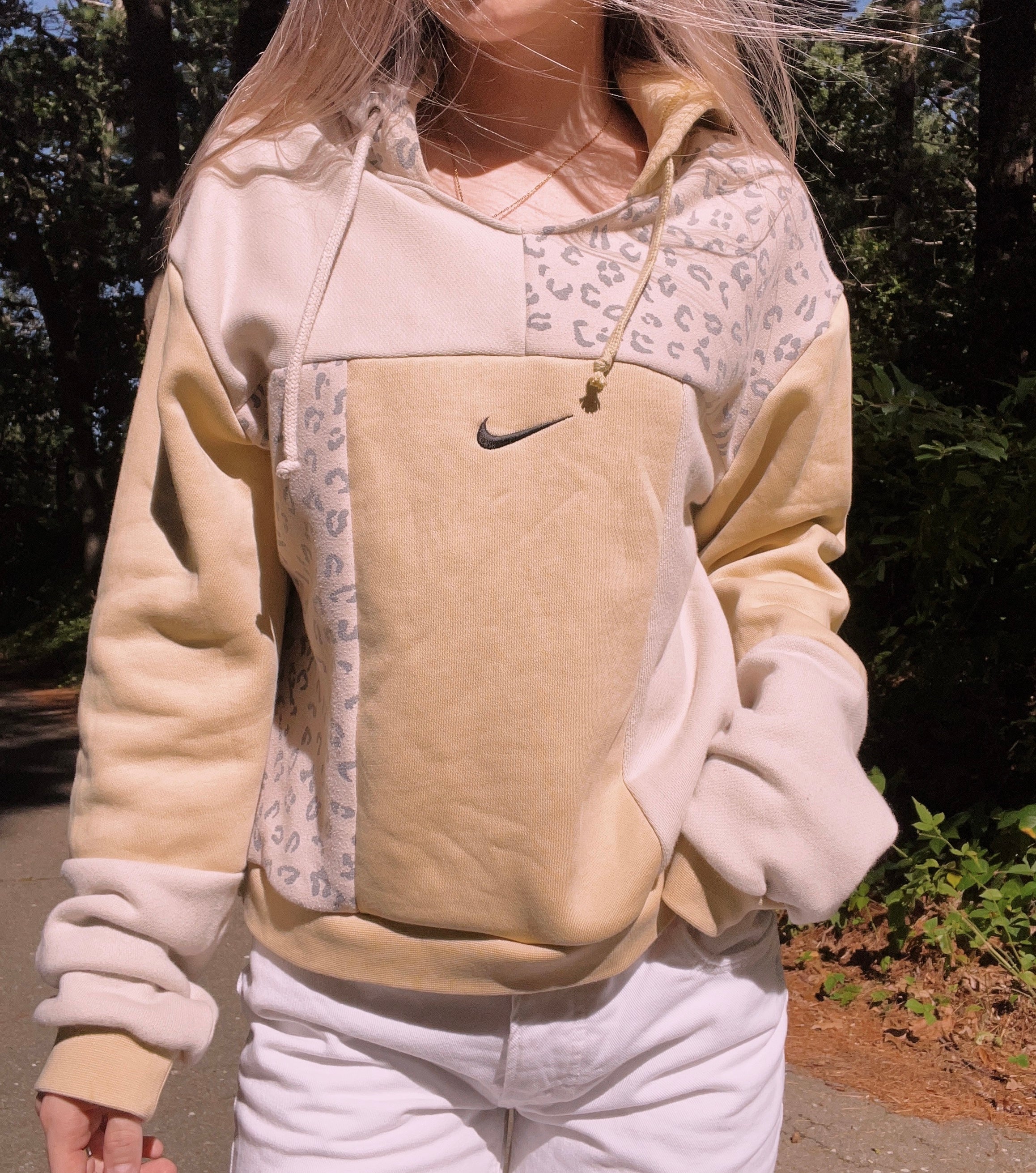 (L) Neutral Cheetah 1/1 Hoodie