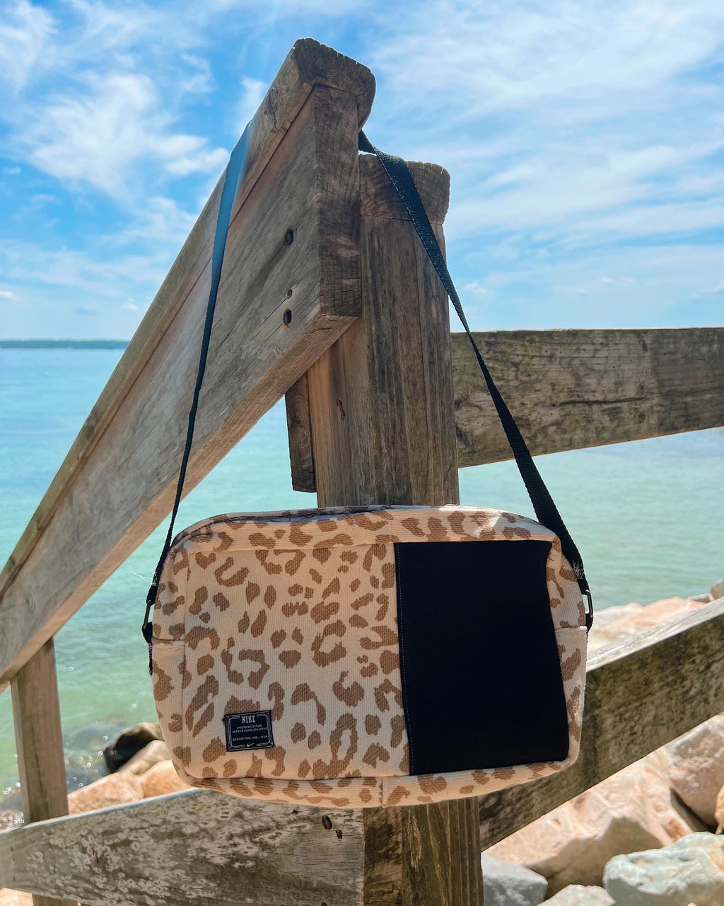 Light Travels Reworked Shoulder Bag