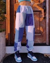 Load image into Gallery viewer, (S/M) Blueberry Reworked Joggers
