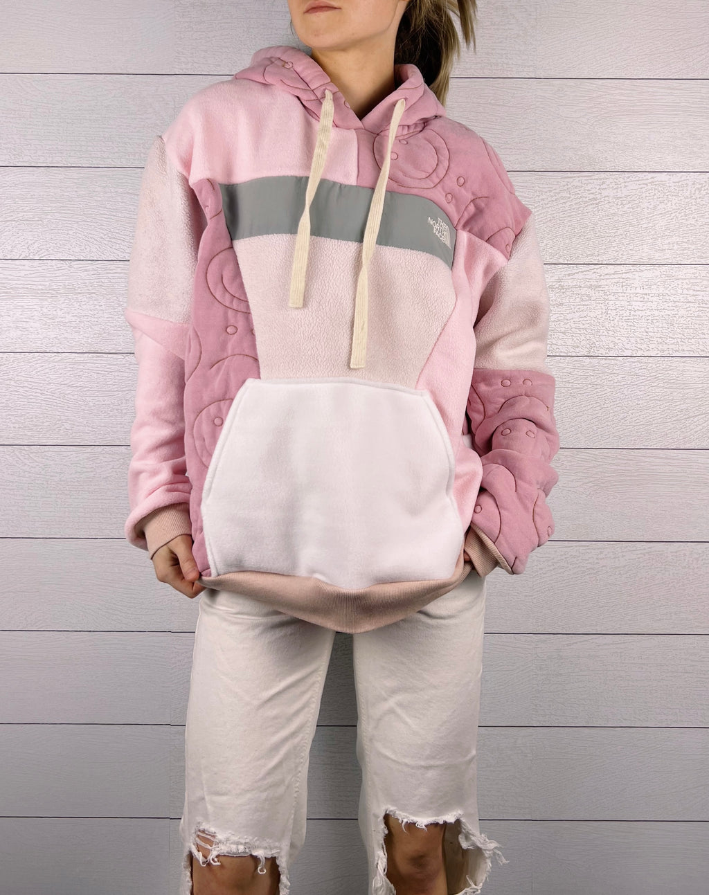 (L) Pink Smiley 1/1 Hoodie