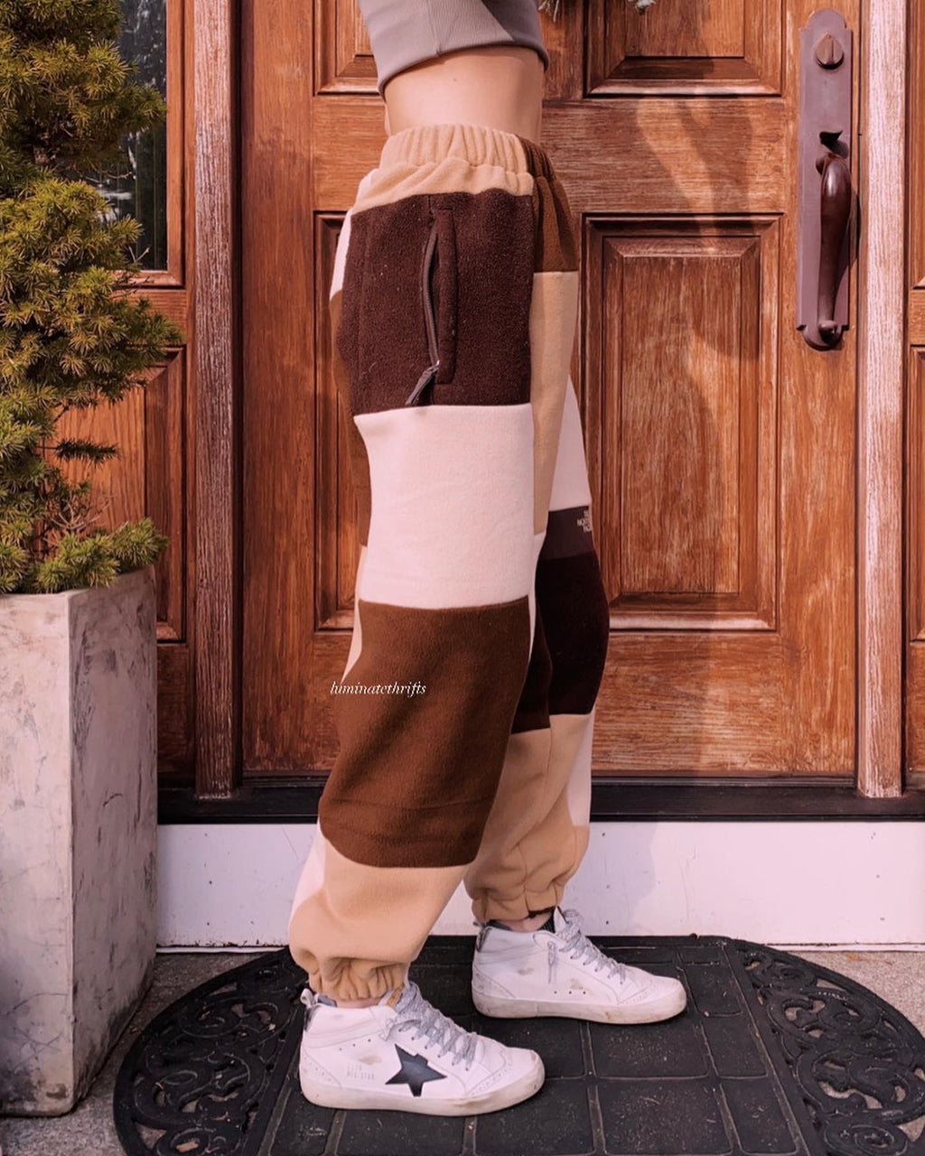 (S/M) Hot Chocolate Reworked Joggers