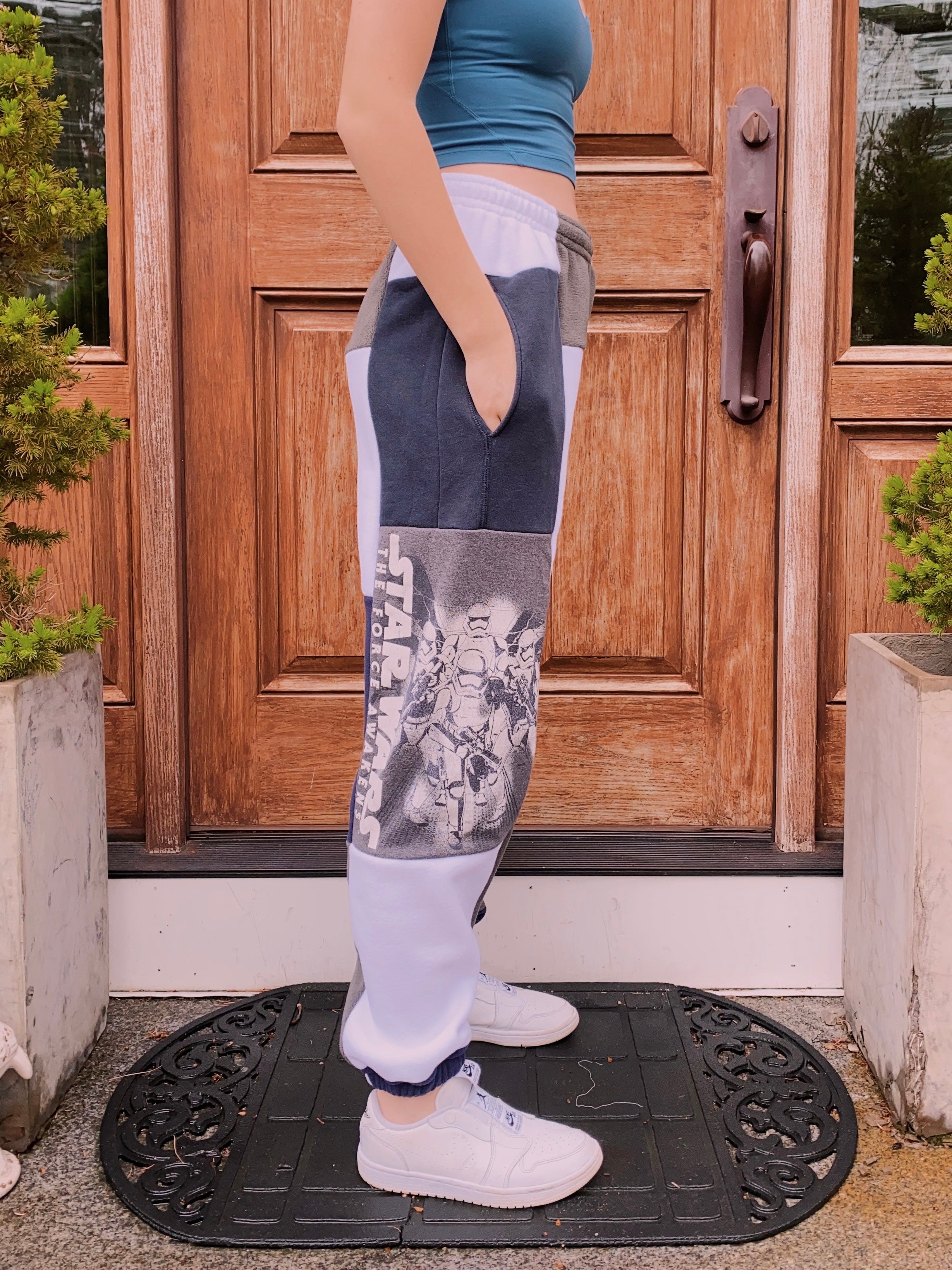 (M/L) The Force Awakens Reworked Joggers