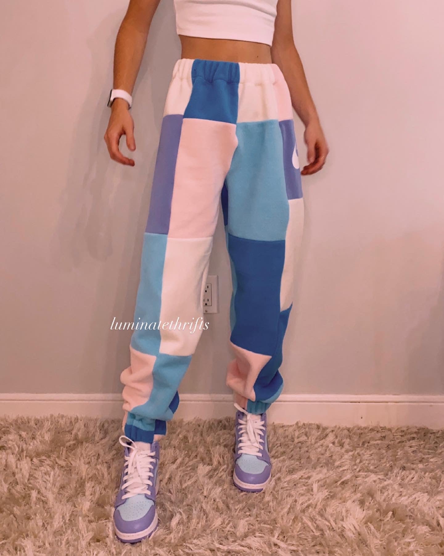 (S-M) Cotton Candy Reworked Joggers