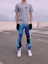 Load image into Gallery viewer, (M/L) Glacier Blue Reworked Joggers
