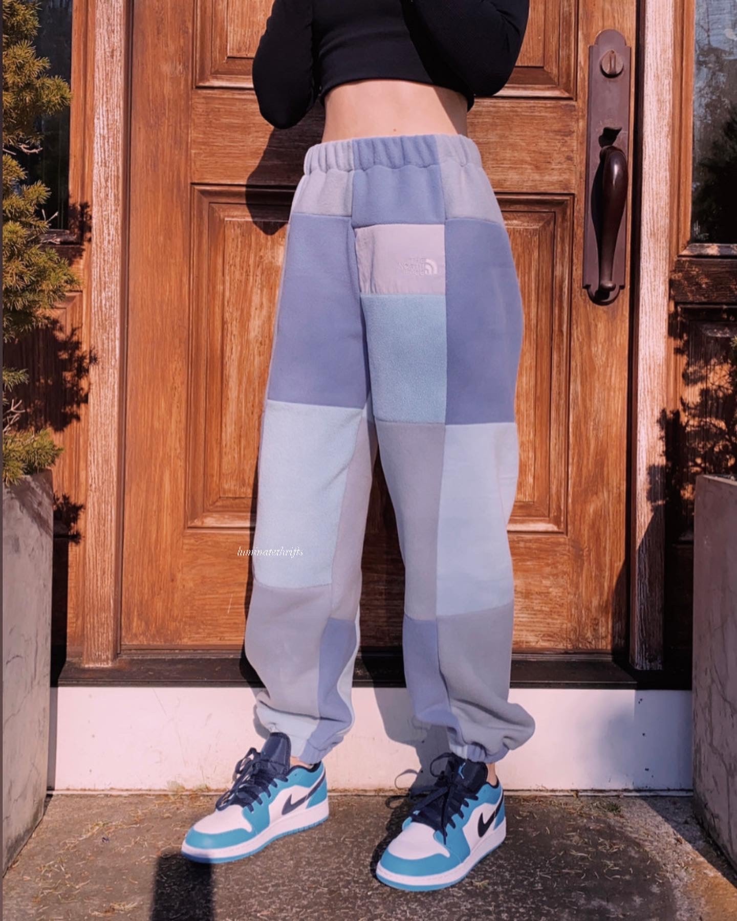 (S/M) Seafoam Reworked Joggers