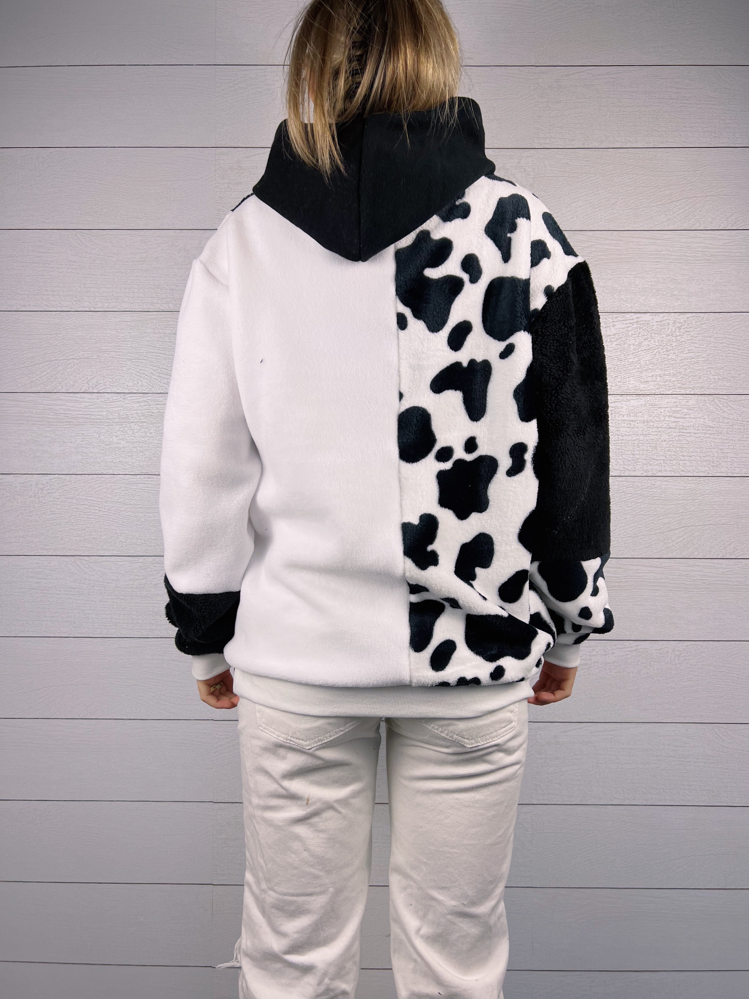(M) Diamond Cow 1/1 Hoodie