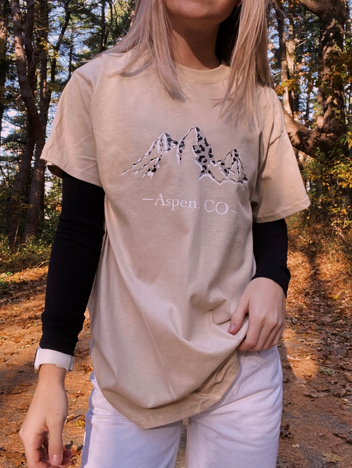 (M) Aspen Colorado Leopard T