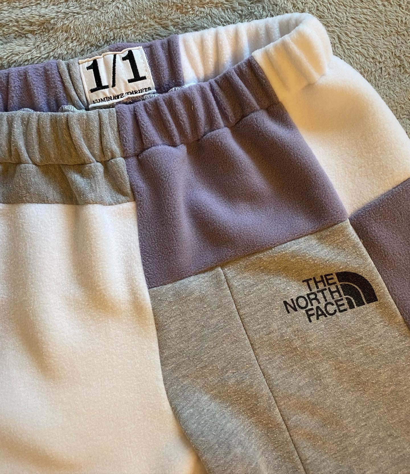 (M/L) Purple Cloud Reworked Joggers