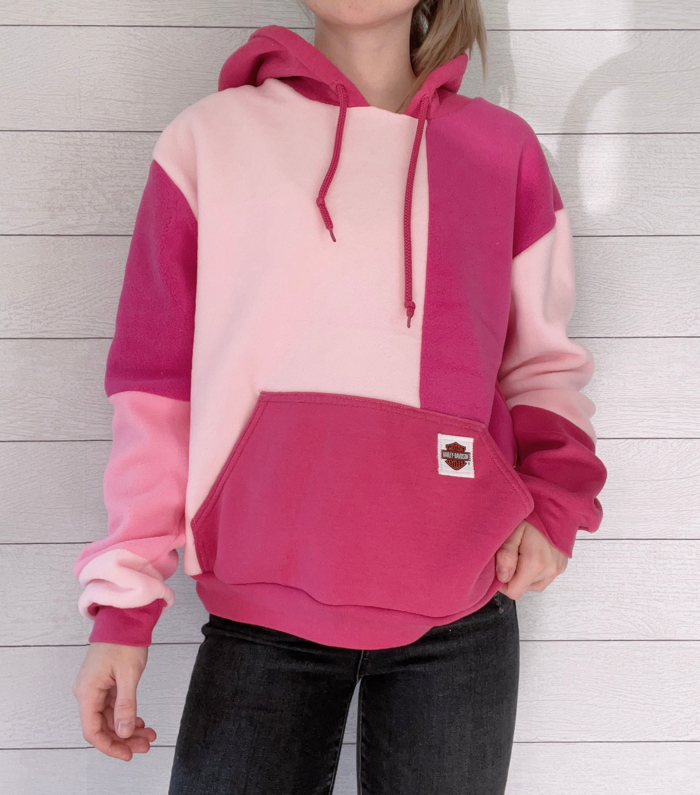 (L) Tulip Pink 1/1 Hoodie