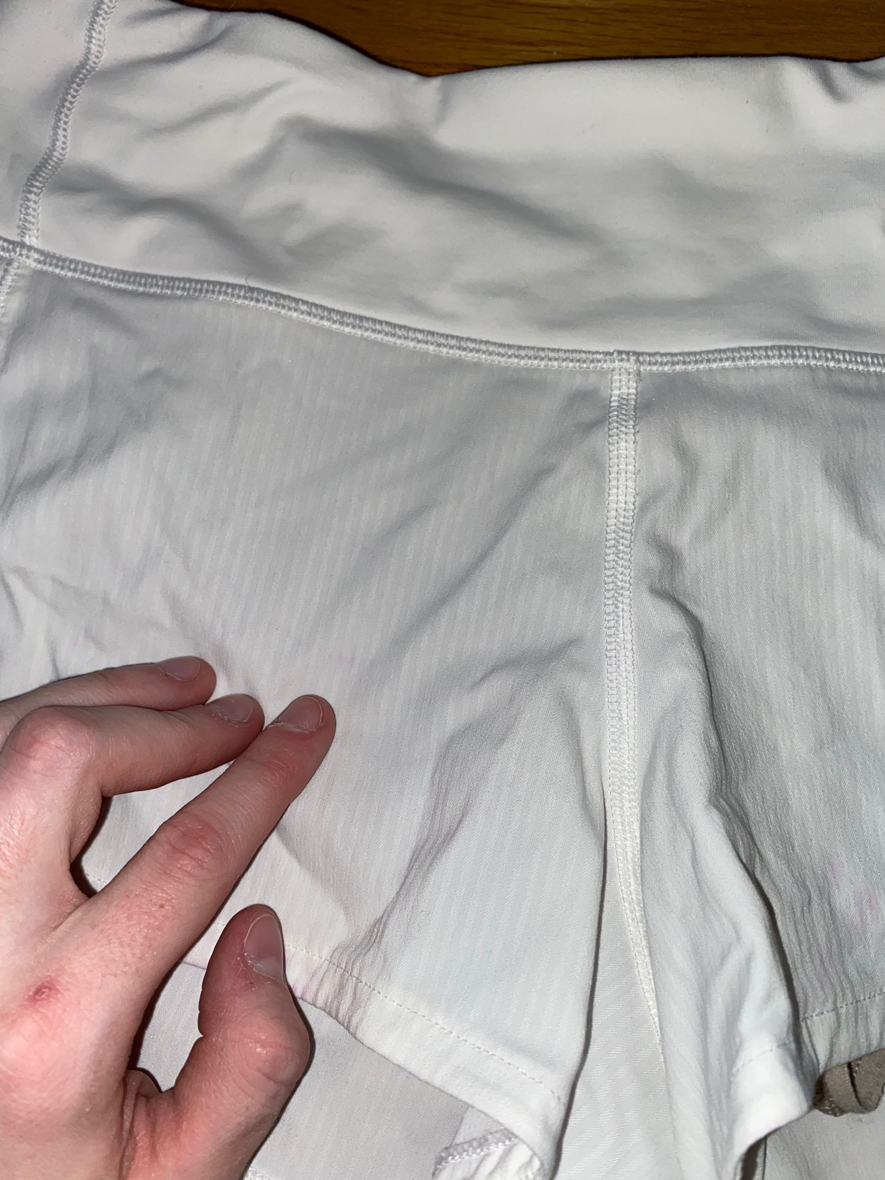 (XS-2) White Lululemon Shorts