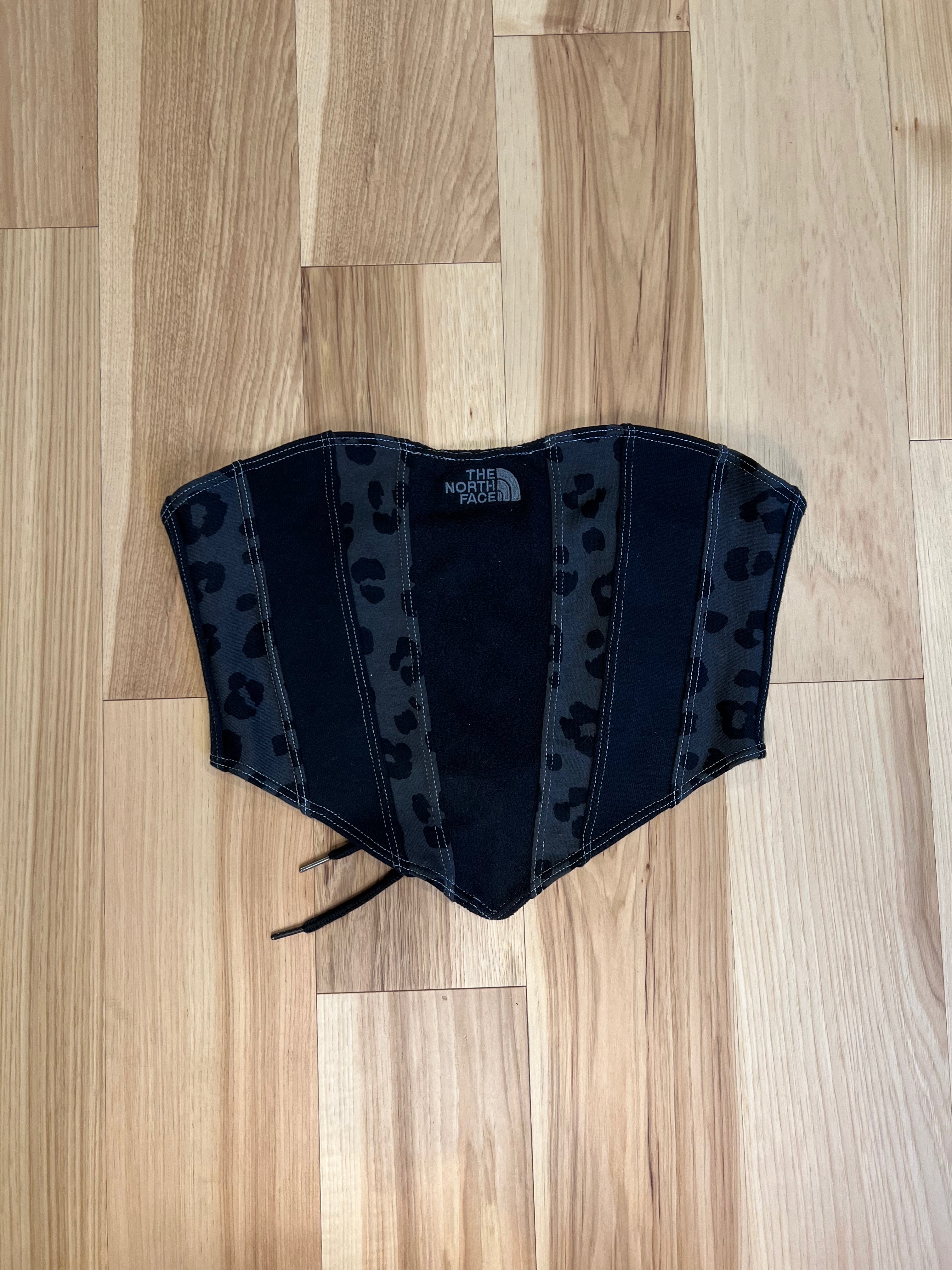 (S/M) Diamond Leopard Reworked Bustier