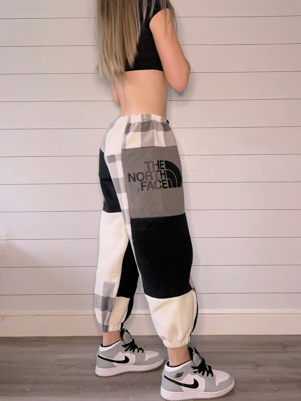(S/M) Diamond Plaid 1/1 Joggers **short