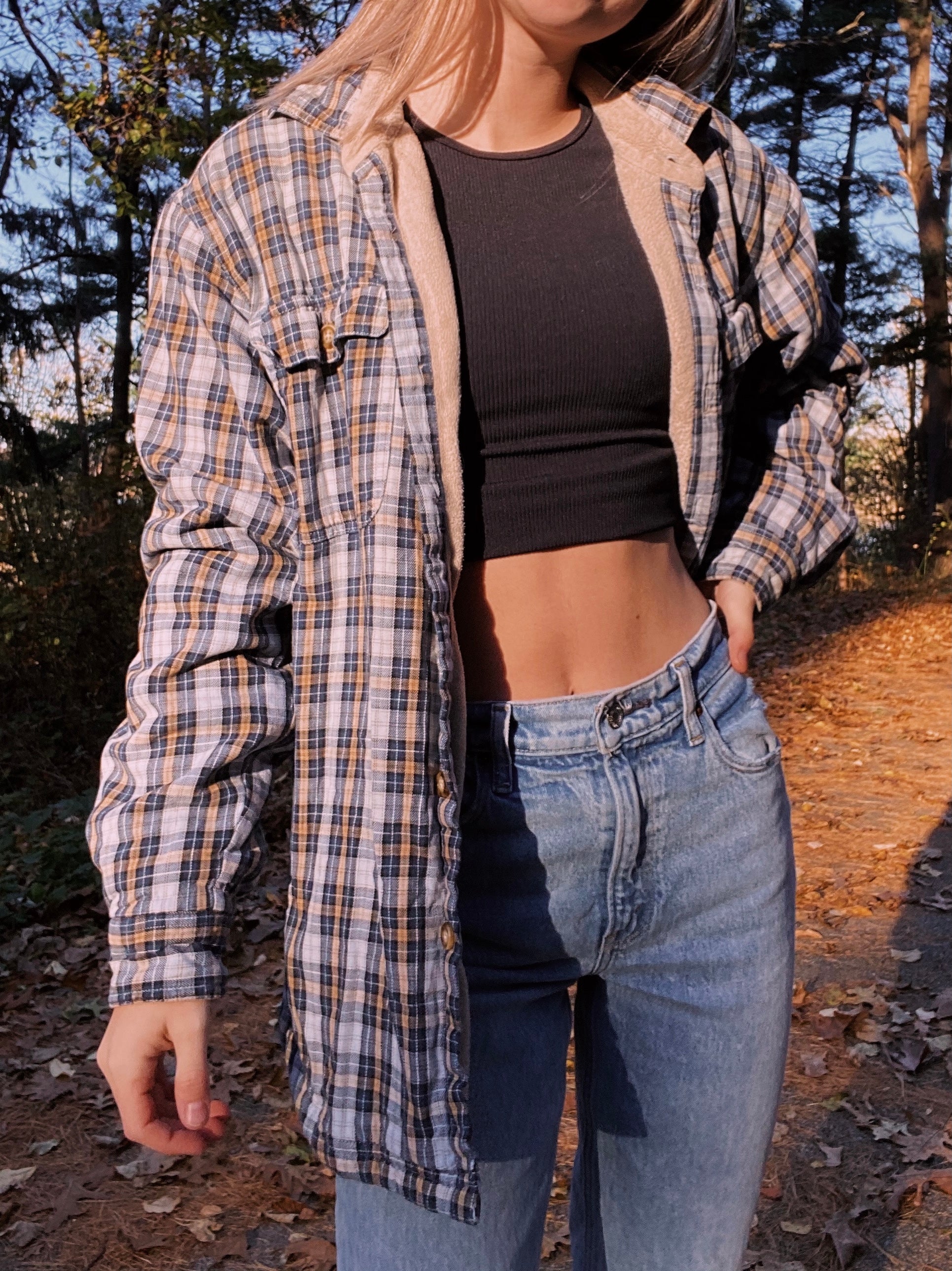 (M) Fleece Lined Flannel
