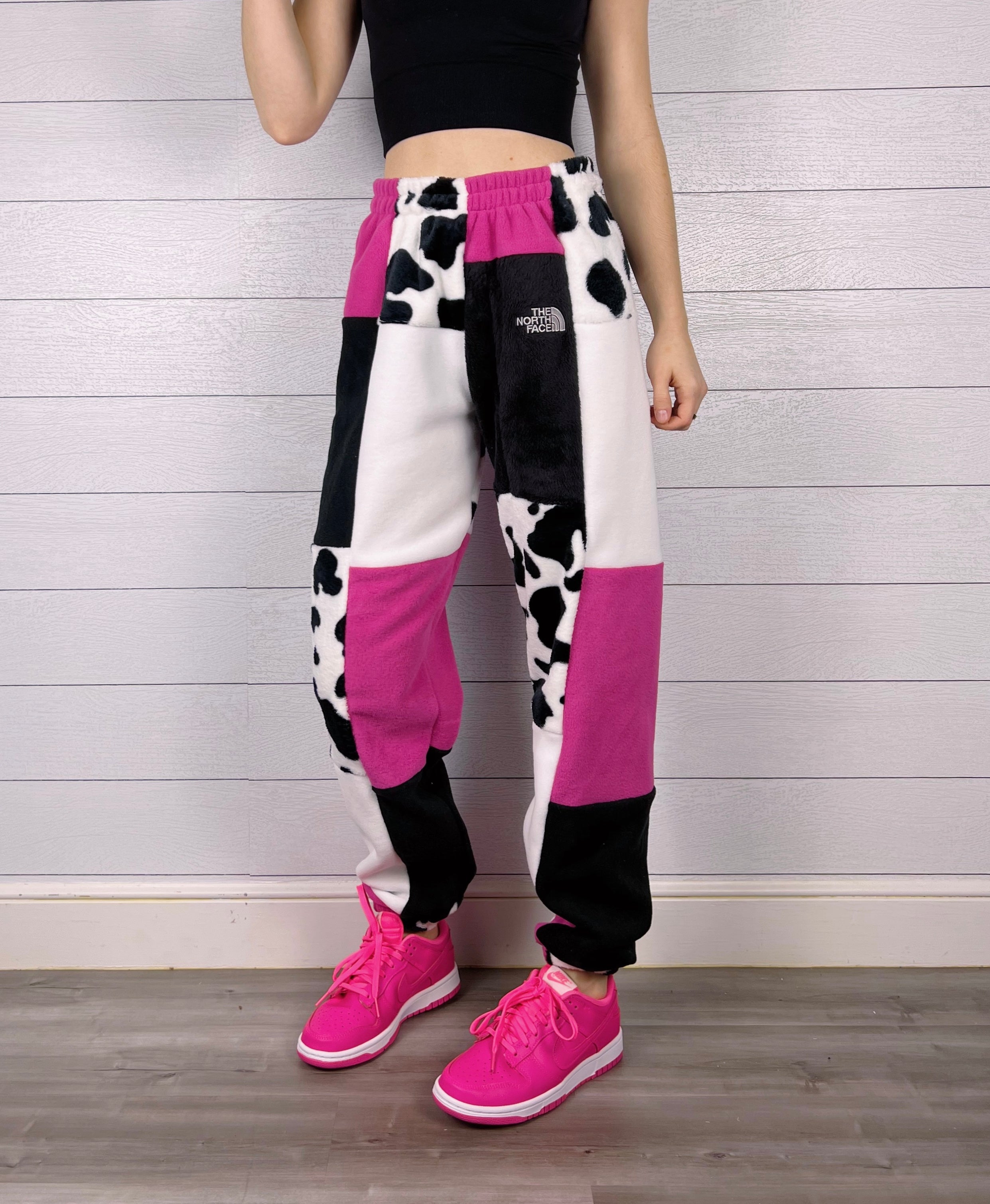 (S/M) Raspberry Cow 1/1 Joggers