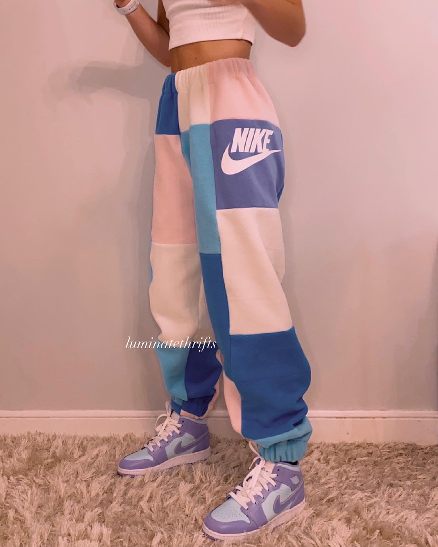 (S-M) Cotton Candy Reworked Joggers