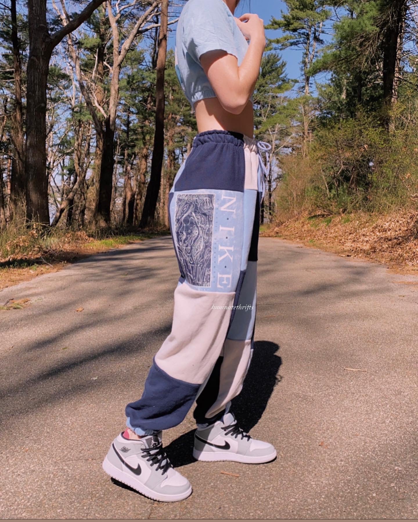 (L/XL) Driftwood Reworked Joggers