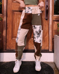 (S/M) Rustic Pine Reworked Joggers