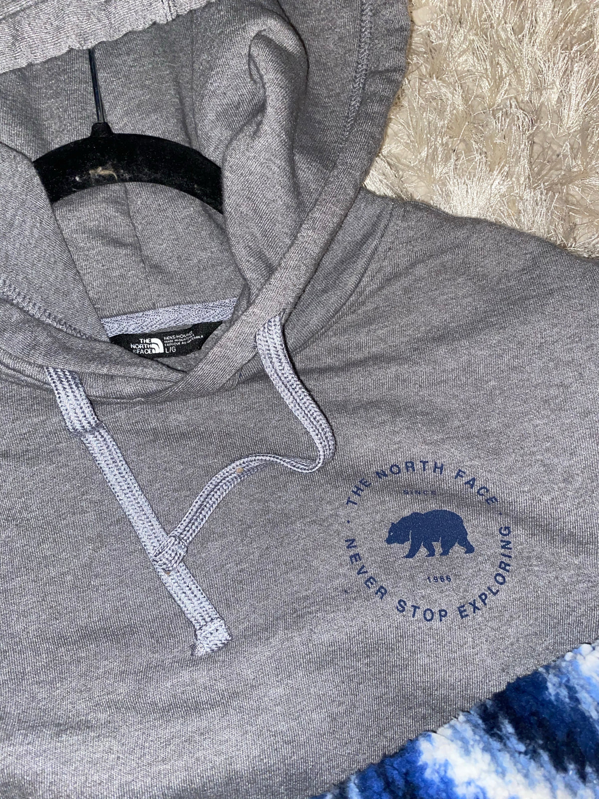 (L/XL) Aztec Sherpa Reworked Hoodie