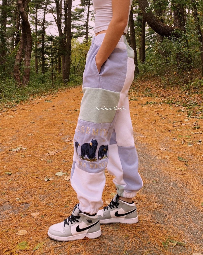 (XS-M) Seafoam Reworked Joggers *with pockets*
