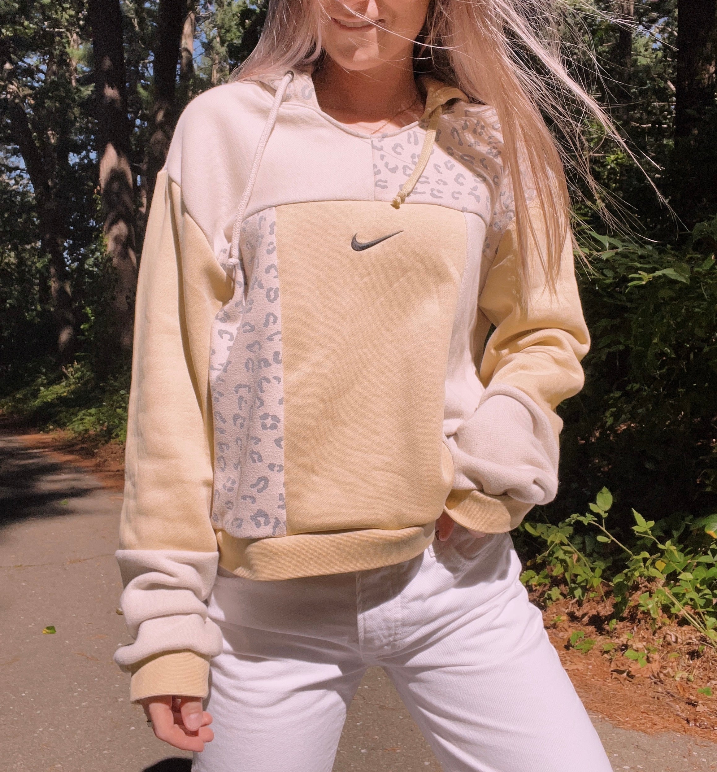 (L) Neutral Cheetah 1/1 Hoodie