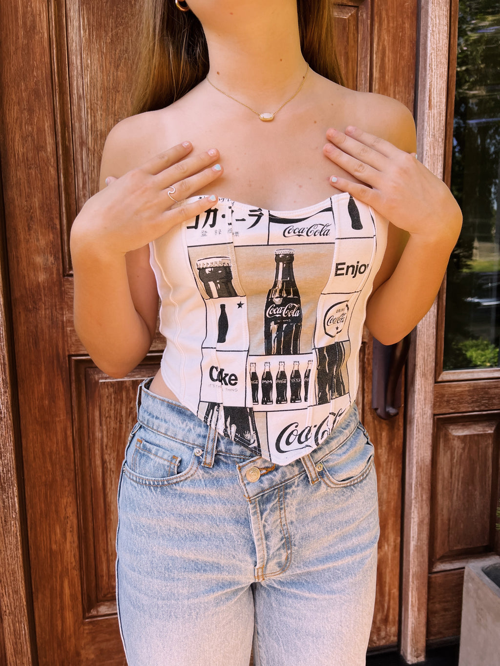 (M/L) Coca Cola Reworked Bustier
