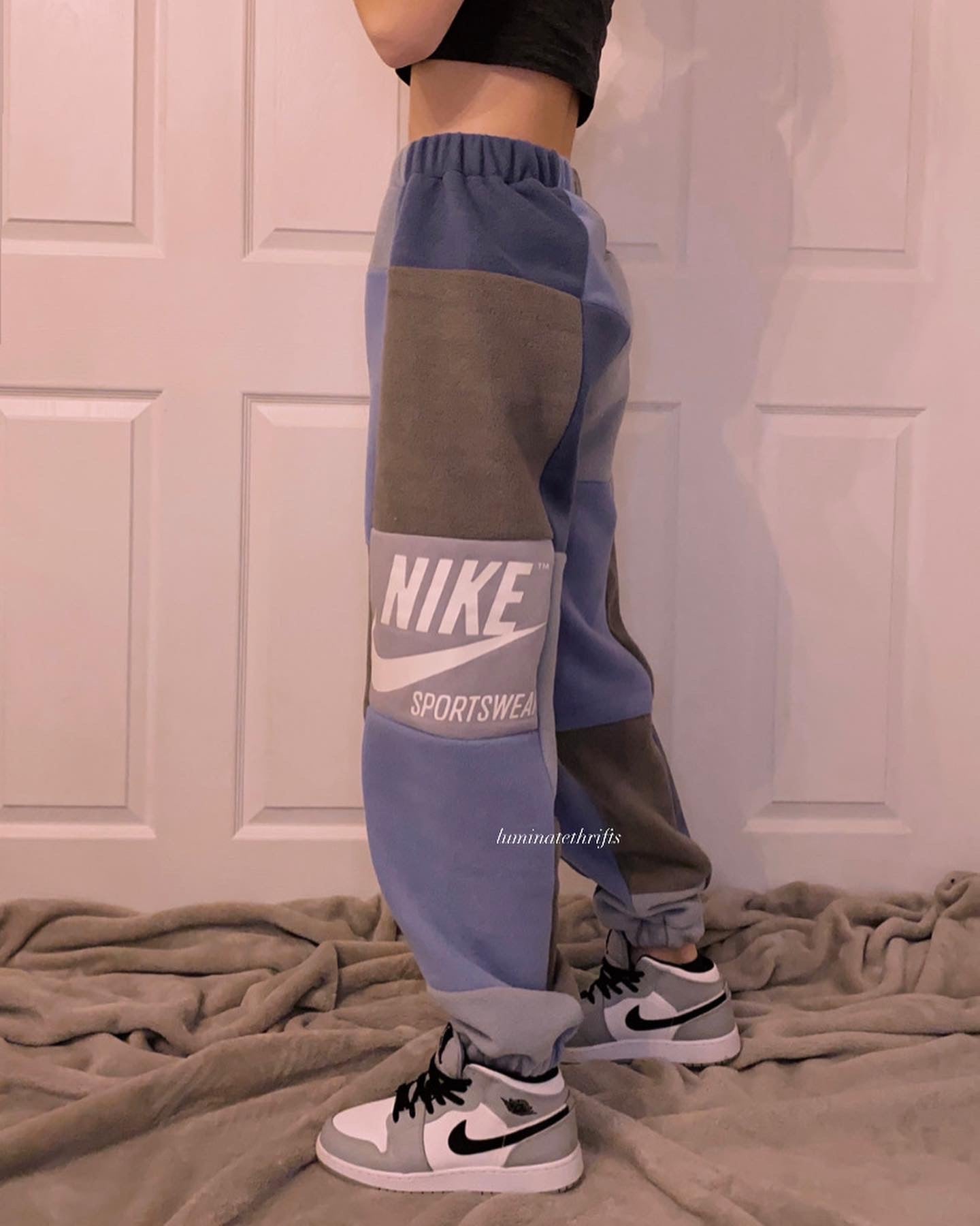 (S/M) Dark Seafoam Reworked Joggers