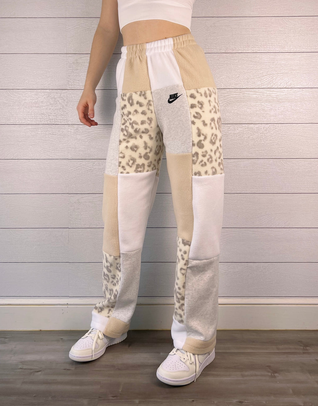 (XS/S) Neutral Leopard 1/1 Sweatpants