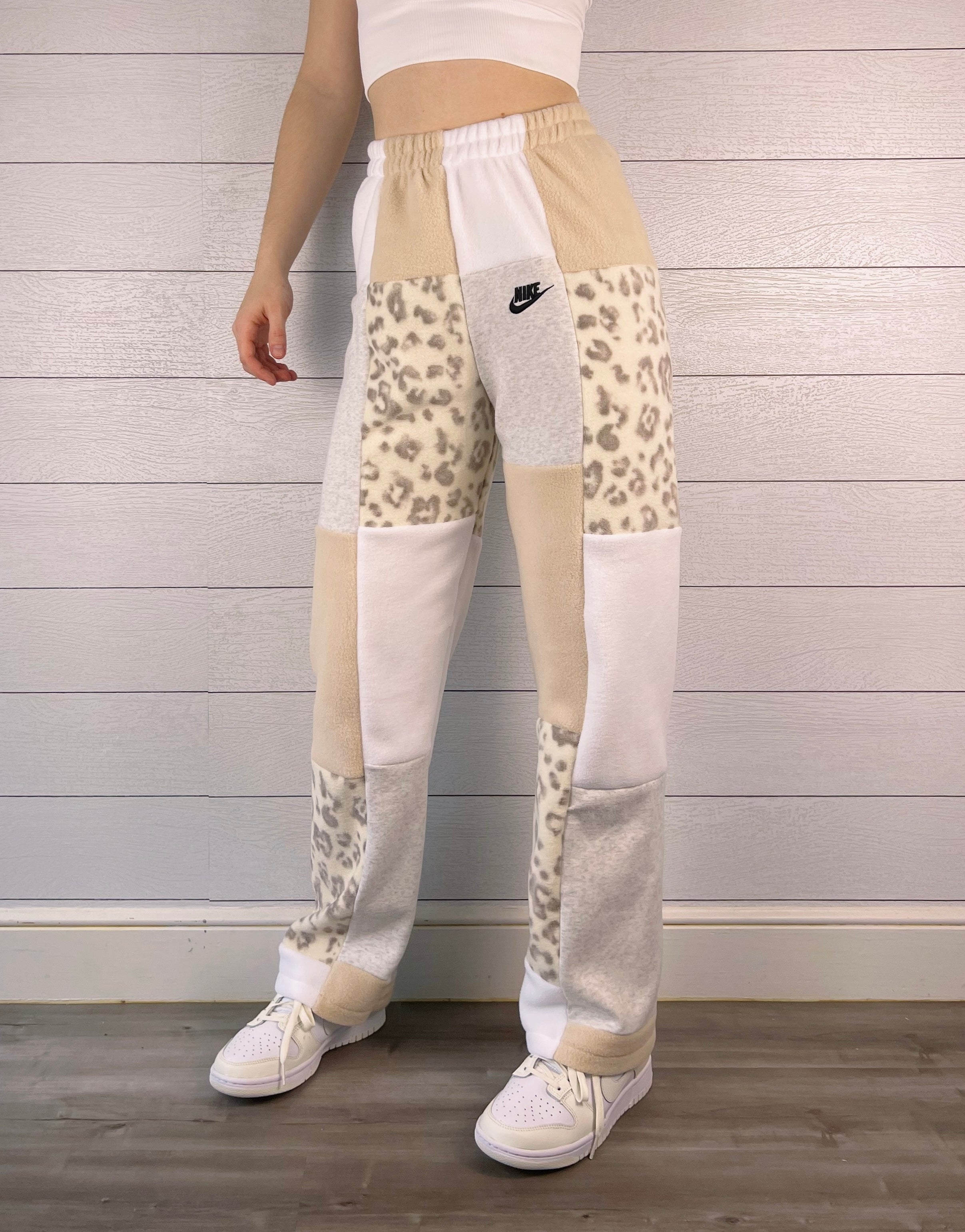 (XS/S) Neutral Leopard 1/1 Sweatpants