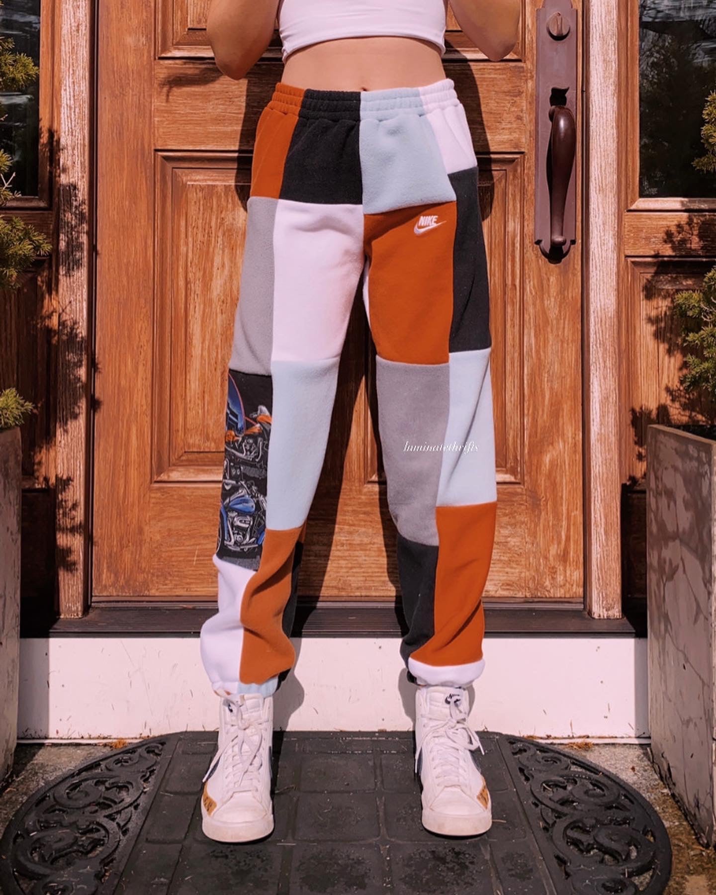 (M/L) Faster Than You Reworked Joggers