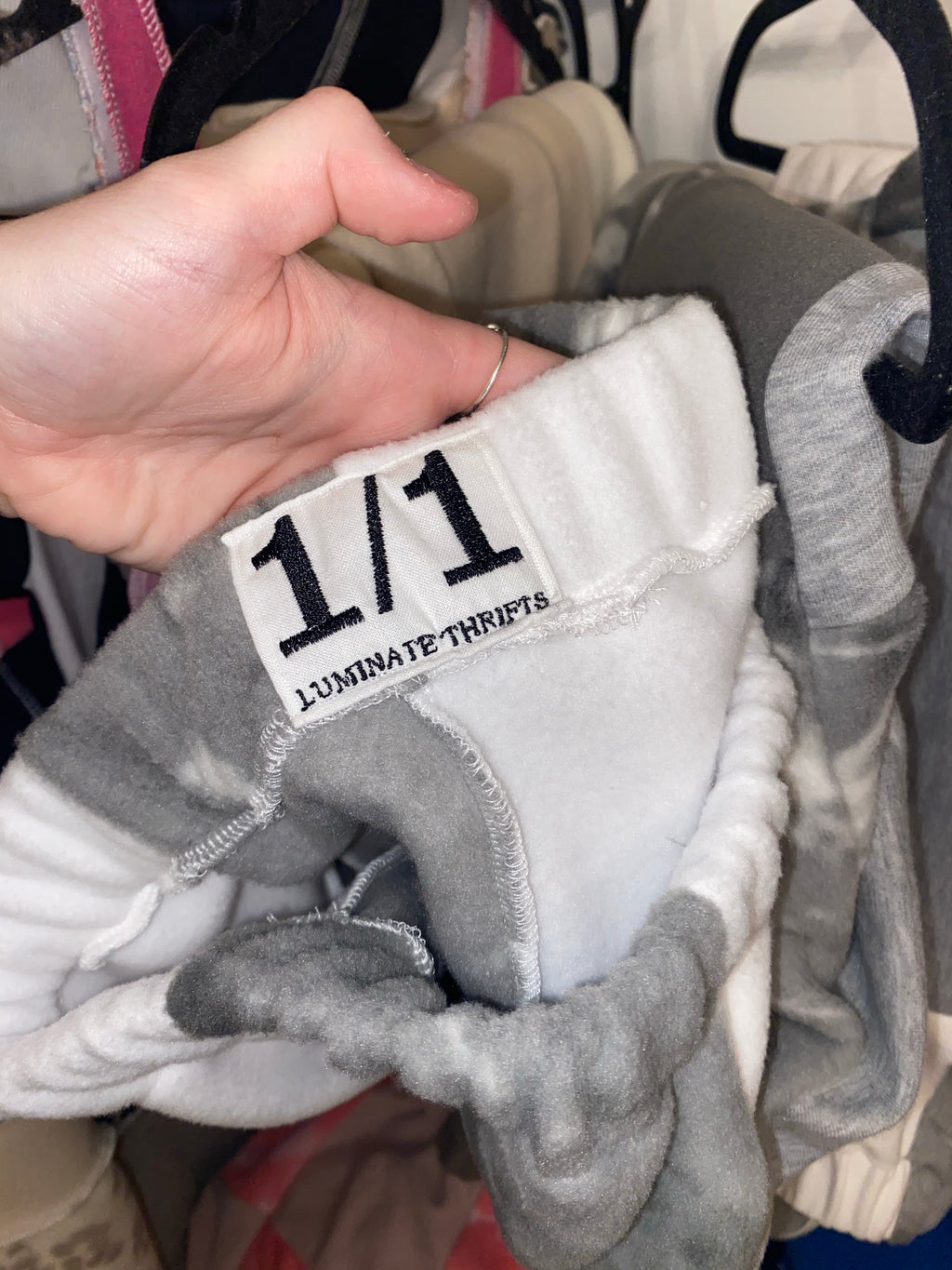 (M-XL) Dark Diamond Starburst Reworked Joggers