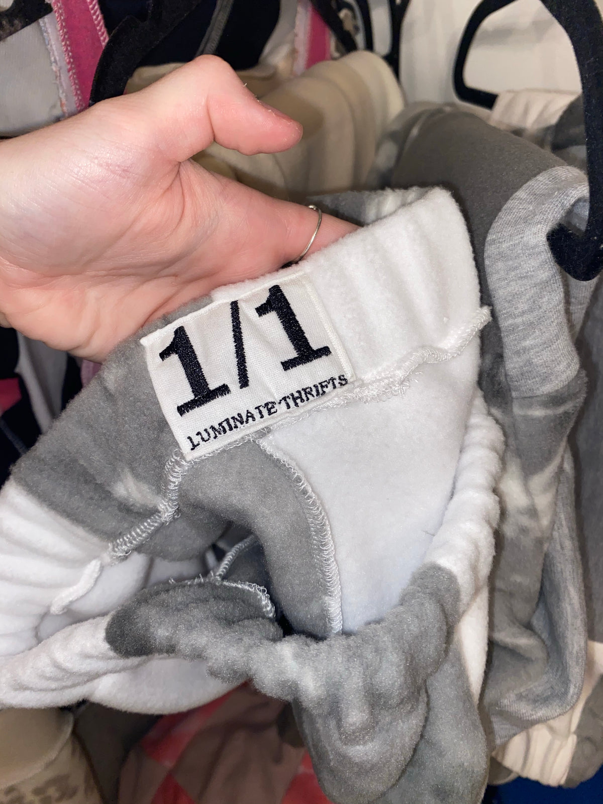 (M-XL) Dark Diamond Starburst Reworked Joggers