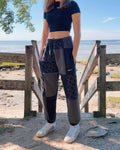 (S/M) Diamond Leopard 1/1 Joggers *with pockets*