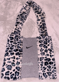 Reworked Leopard Fluffy Tote