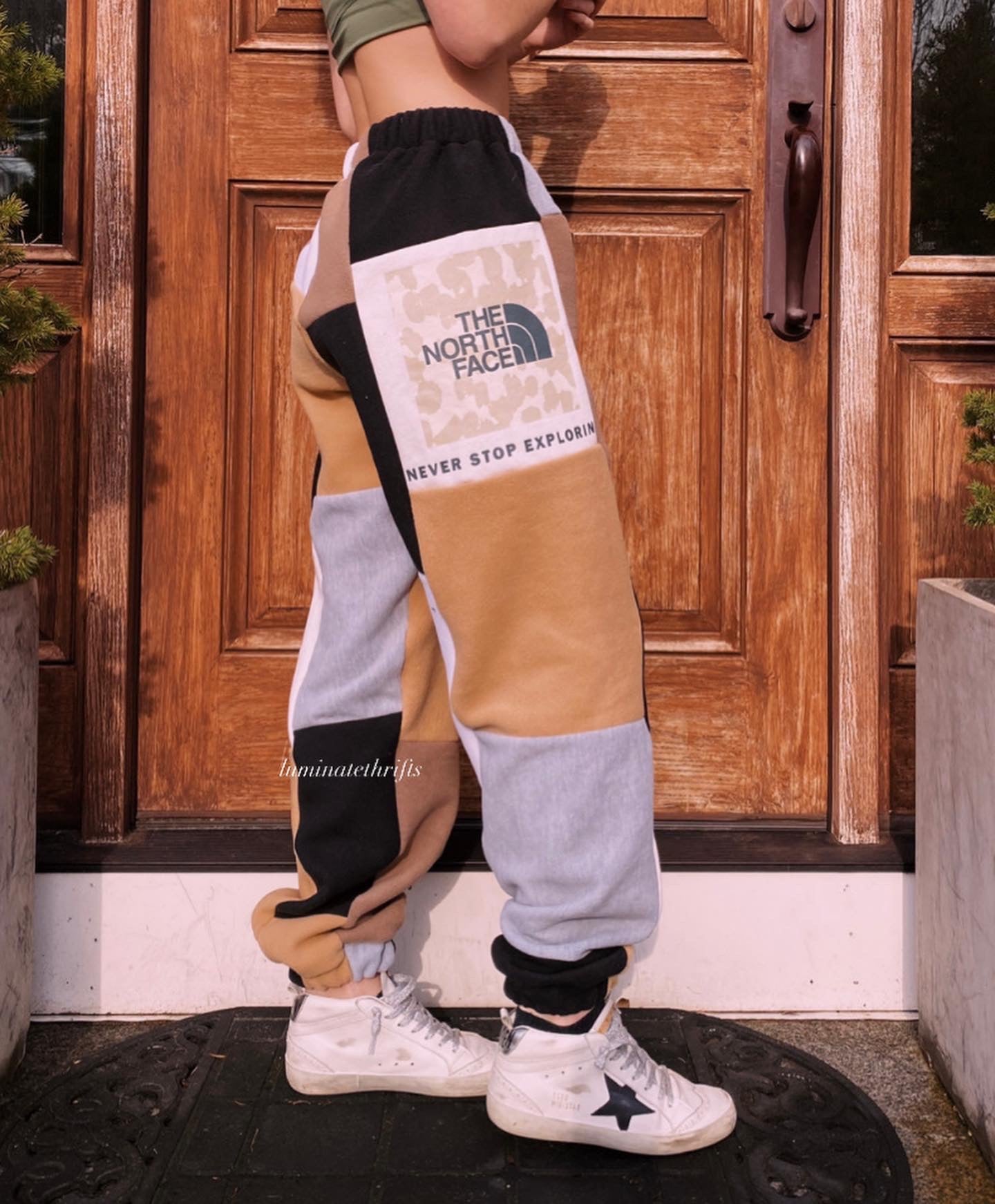 (S/M) Rustic Diamond Reworked Joggers