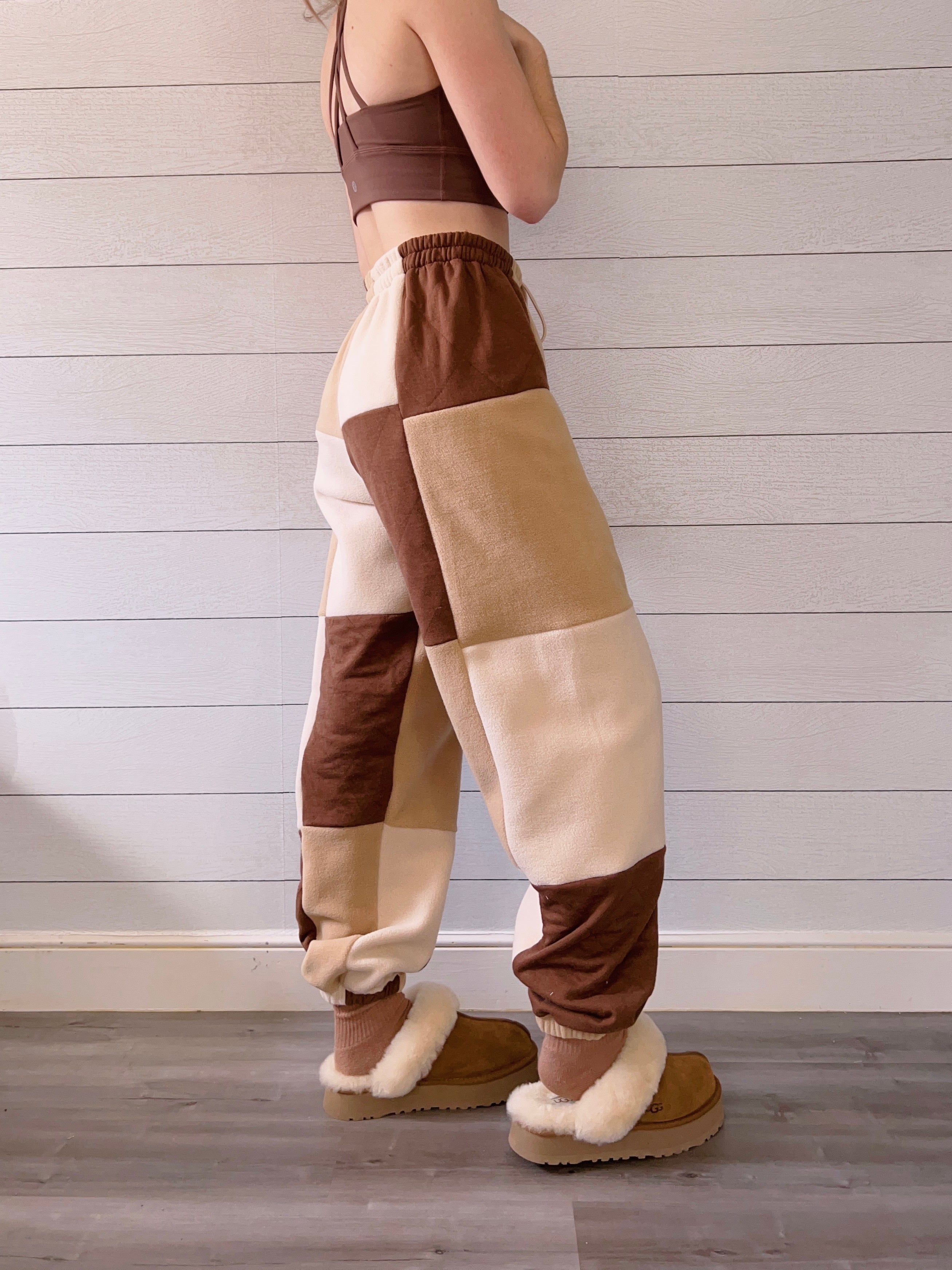 (L/XL) Caramel Quit 1/1 Joggers