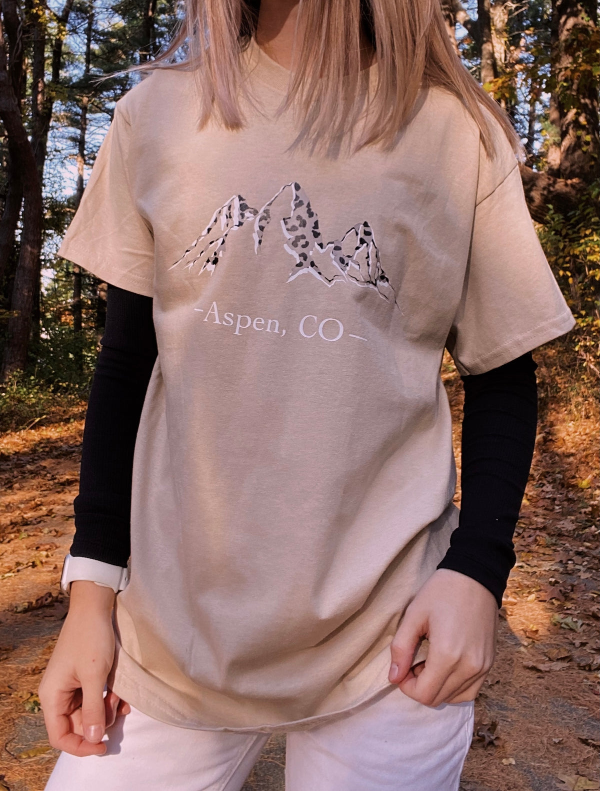 (M) Aspen Colorado Leopard T