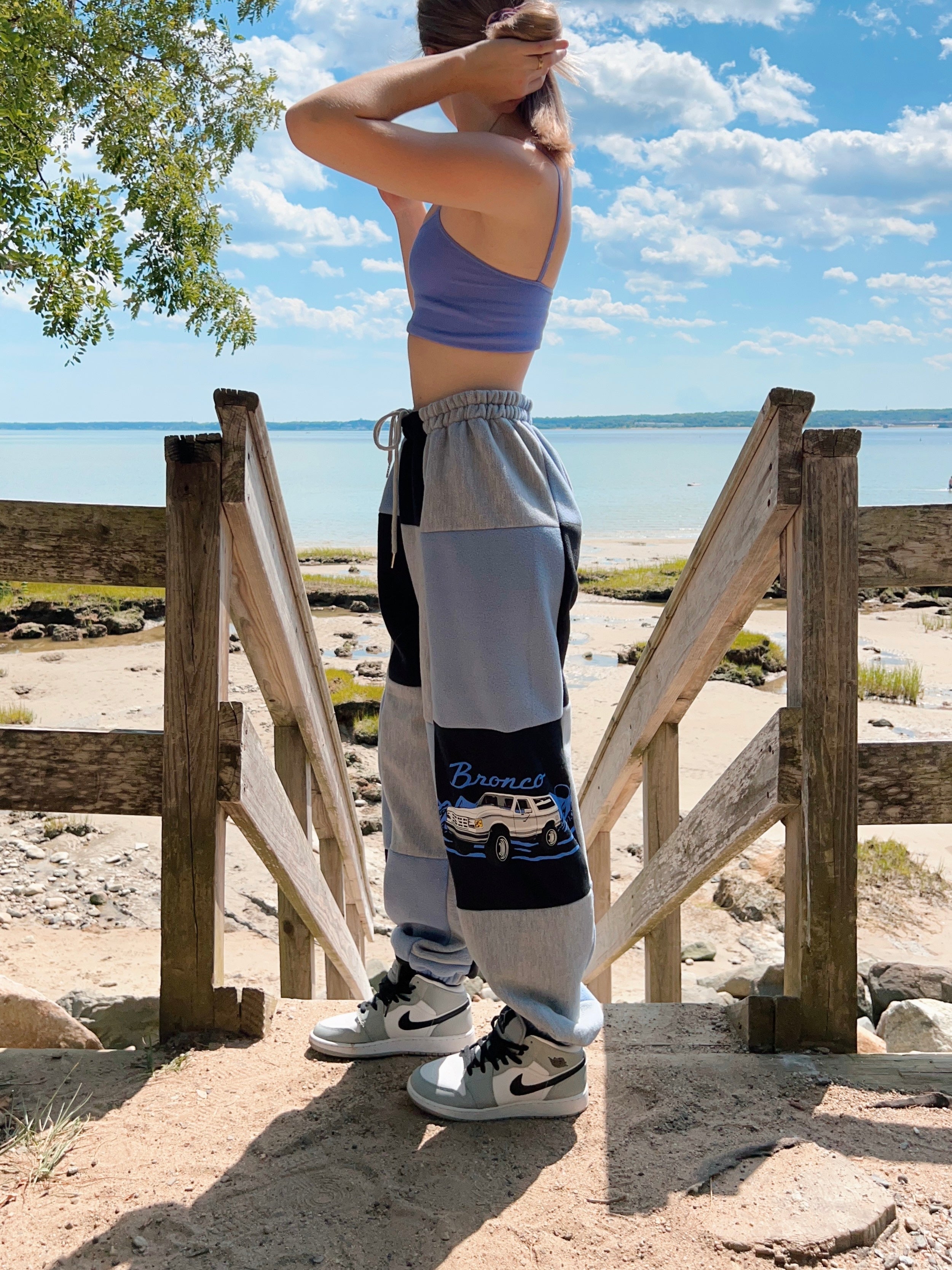 (M/L) Bronco Reworked Joggers