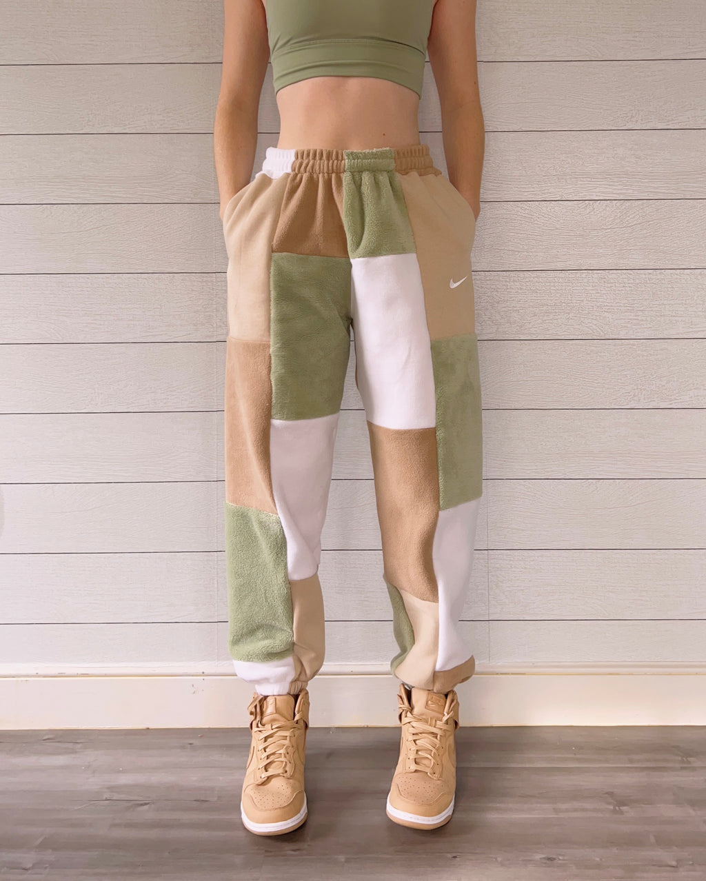 (S/M) Rustic Sage 1/1 Joggers +pockets