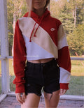 (S/M) Reworked Colorblock Hoodie