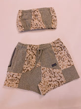 Load image into Gallery viewer, (S/M) Reworked Neutral Leopard Matching Set
